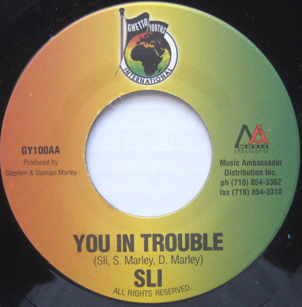 Buju Banton / Sli : Love Haffi Request / You In Trouble (7")