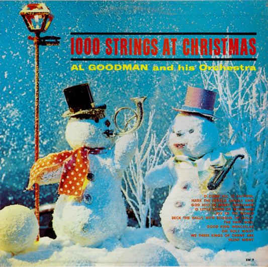 Al Goodman And His Orchestra : 1000 Strings At Christmas (LP)
