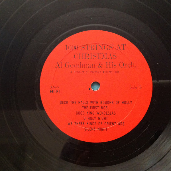 Al Goodman And His Orchestra : 1000 Strings At Christmas (LP)