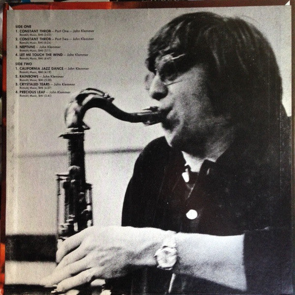 John Klemmer : Constant Throb (LP, Gat)