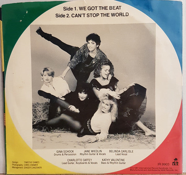 Go-Go's : We Got The Beat (7", Single, Mon)