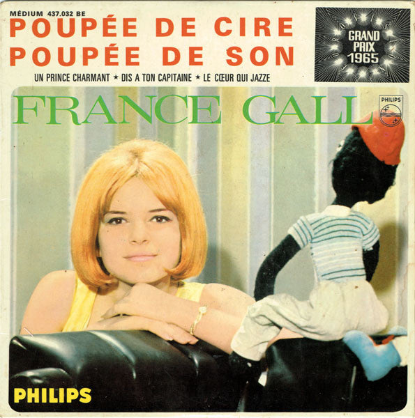 France Gall : Poupée De Cire Poupée De Son (6e Série) (7", EP, Mono)