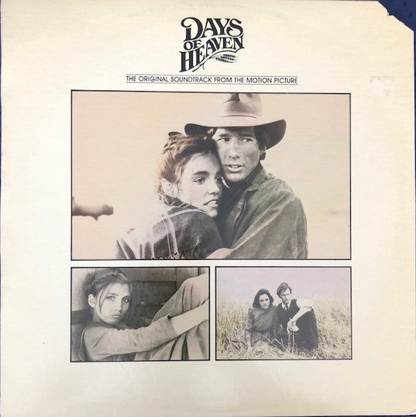Ennio Morricone : Days Of Heaven - The Original Soundtrack From The Motion Picture (LP, Album, Promo)