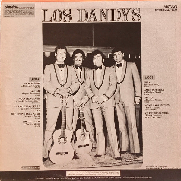 Los Dandys : Volver, Volver (LP, Album)