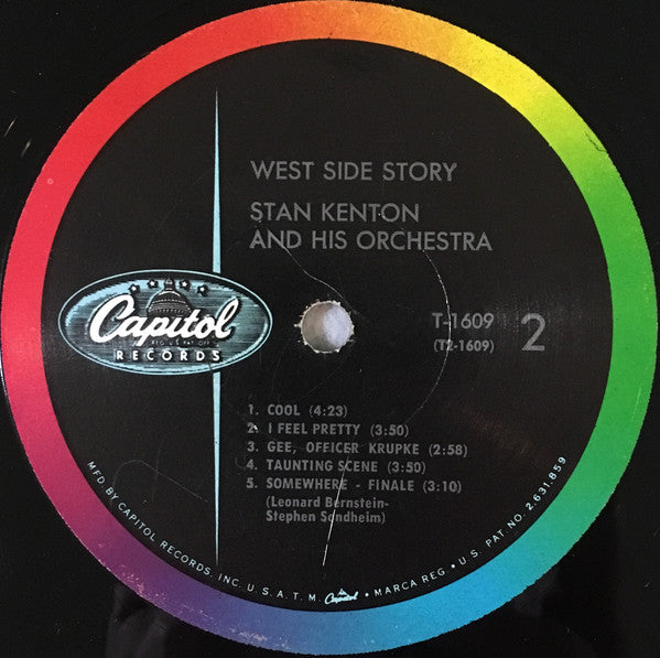 Stan Kenton : Kenton's West Side Story (LP, Album, Mono, Scr)