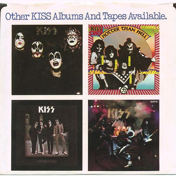 Kiss : Flaming Youth (7", Single, Ter)