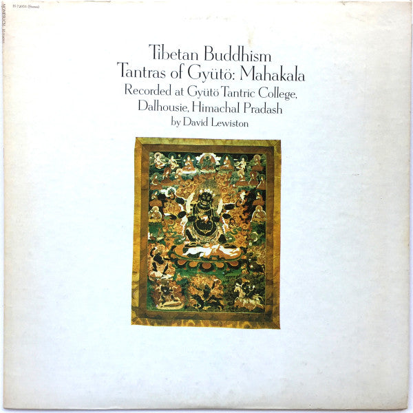 David Lewiston : Tibetan Buddhism - Tantras Of Gyütö: Mahakala (LP)