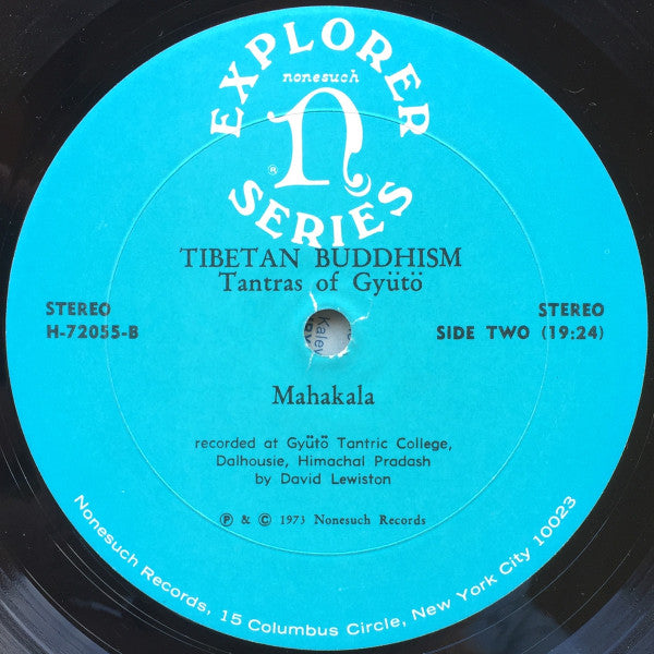 David Lewiston : Tibetan Buddhism - Tantras Of Gyütö: Mahakala (LP)