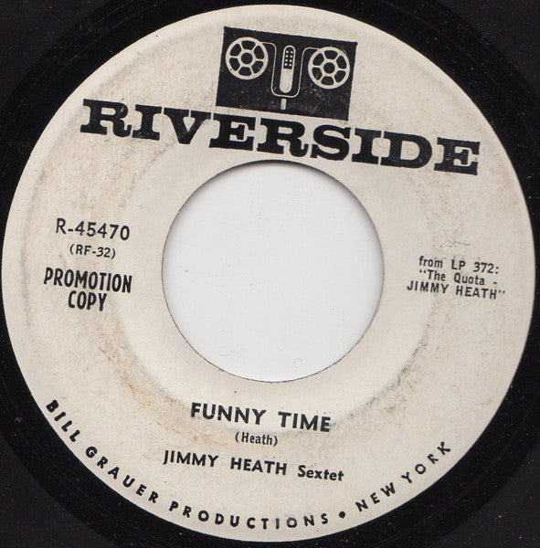 Jimmy Heath Sextet : Funny Time (7", Promo)