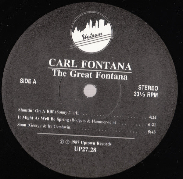 Carl Fontana : The Great Fontana (LP, Album)