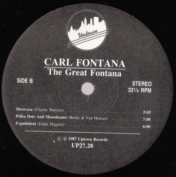 Carl Fontana : The Great Fontana (LP, Album)