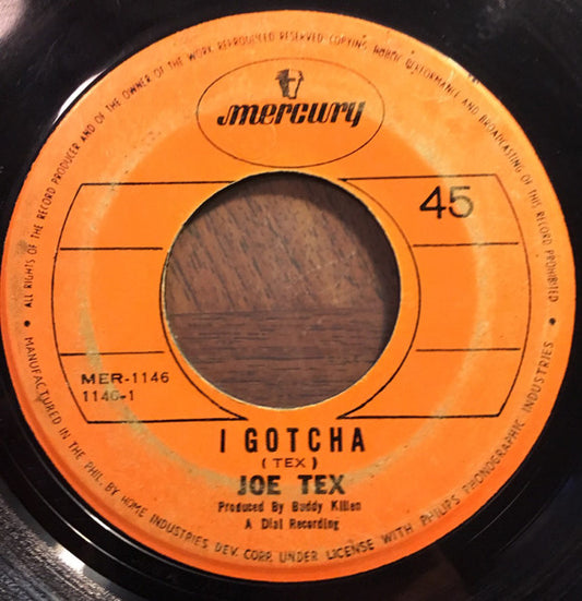 Joe Tex : I Gotcha (7", Single)