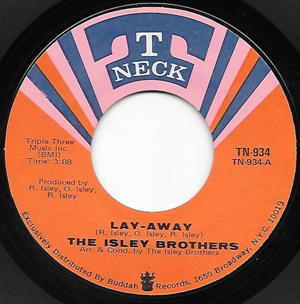The Isley Brothers : Lay-Away (7", Single)