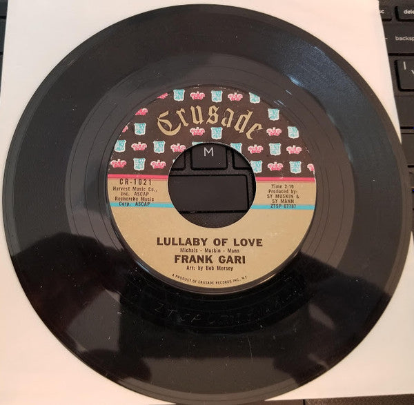 Frank Gari : Lullaby Of Love / Tonight Is Our Last Night (7", Single)