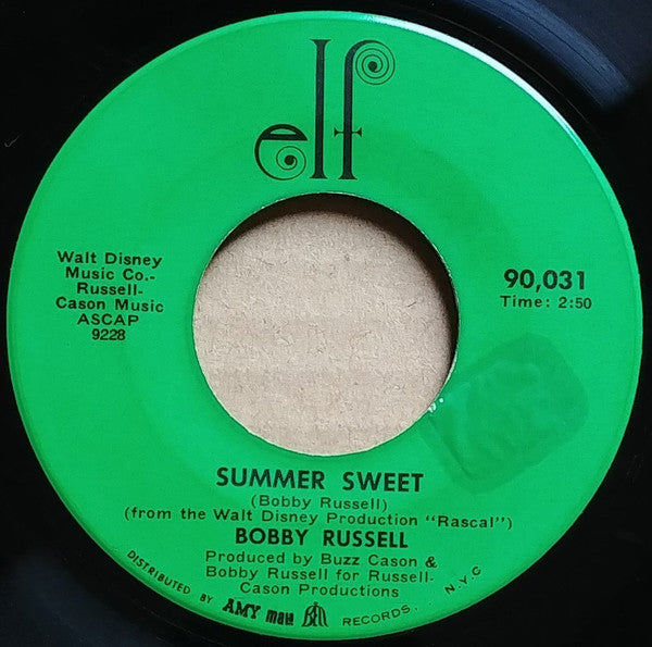 Bobby Russell : Better Homes And Gardens / Summer Sweet (7", Single)