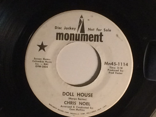 Chris Noel (4) : Doll House (7", Promo)