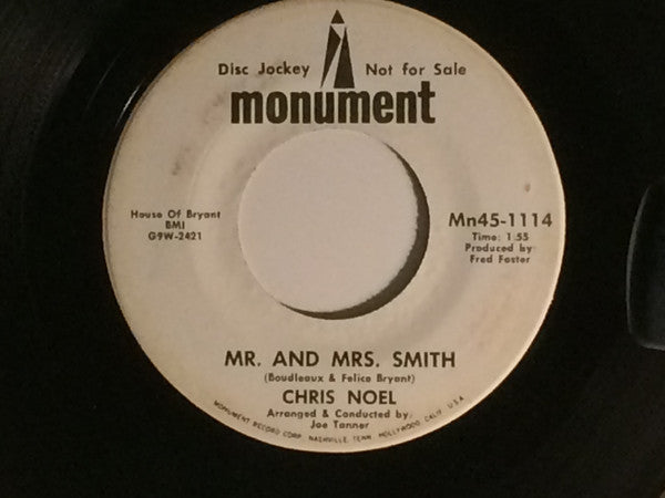 Chris Noel (4) : Doll House (7", Promo)