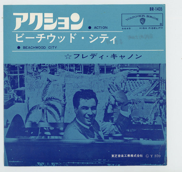 Freddy Cannon : Action / Beachwood City (7", Single)