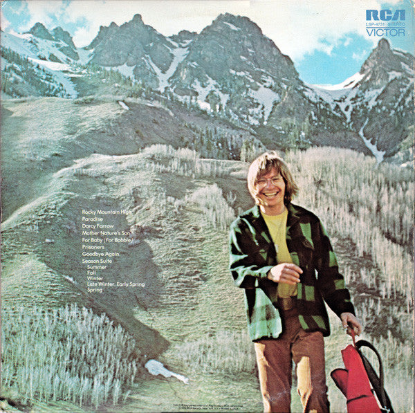 John Denver : Rocky Mountain High (LP, Album, Ind)