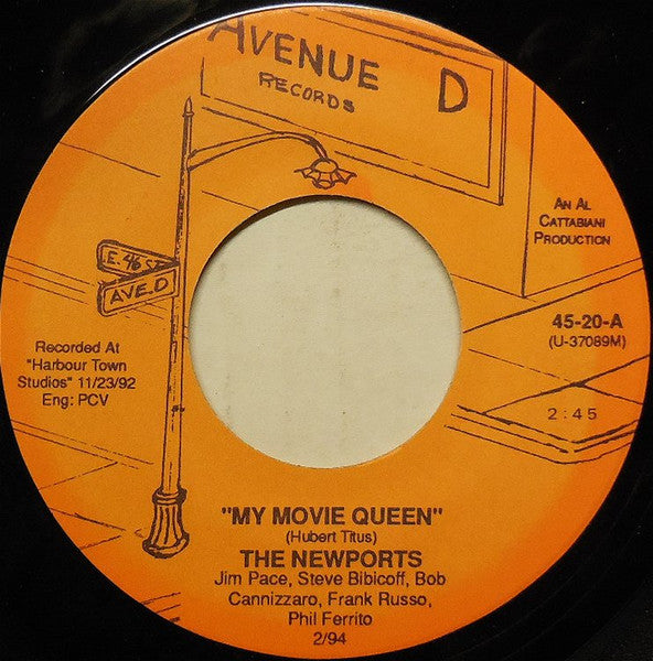 The Newports : My Movie Queen (7", Single)