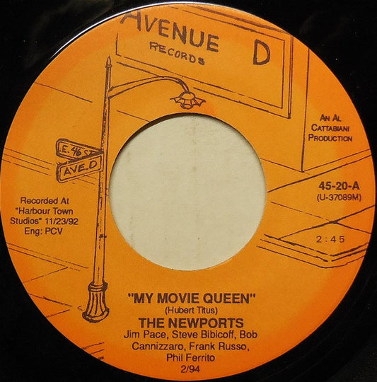 The Newports : My Movie Queen (7", Single)