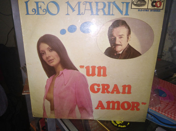 Leo Marini Con La Sonora De Lucho Macedo : Un Gran Amor (LP, Album)