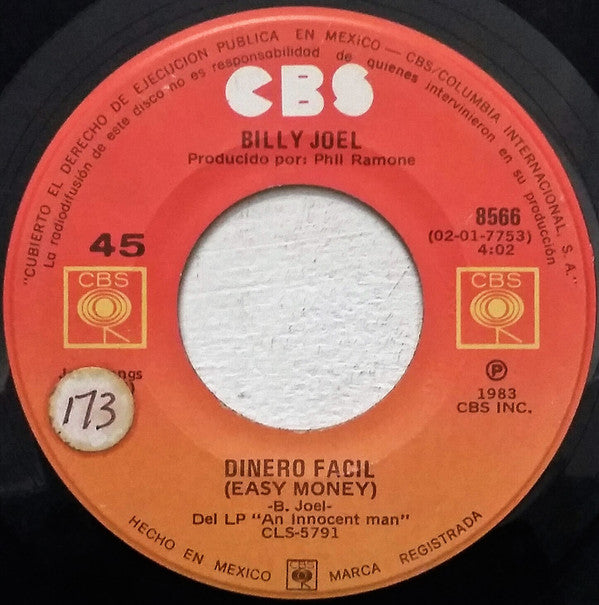 Billy Joel : Diselo A Ella = Tell Her About It (7", Single, Promo)