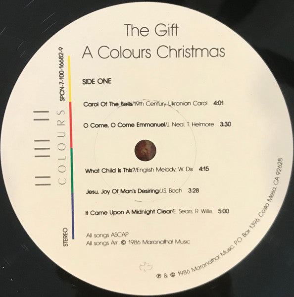 Various : The Gift - A Colours Christmas (LP, Album)