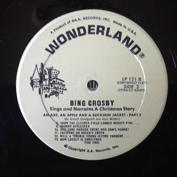 Bing Crosby, Mitch Miller : Bing Crosby Tells and Sings How Lovely is Christmas (LP, Album, RE)