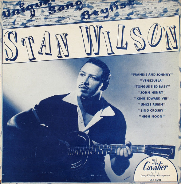 Stan Wilson : The Stan Wilson Story (10", Red)