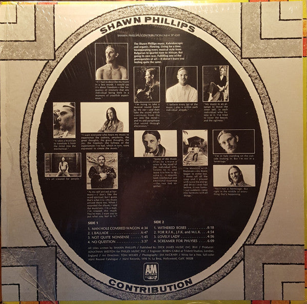 Shawn Phillips (2) : Contribution (LP, Album, Mon)