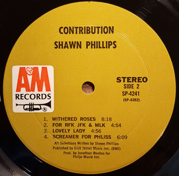 Shawn Phillips (2) : Contribution (LP, Album, Mon)