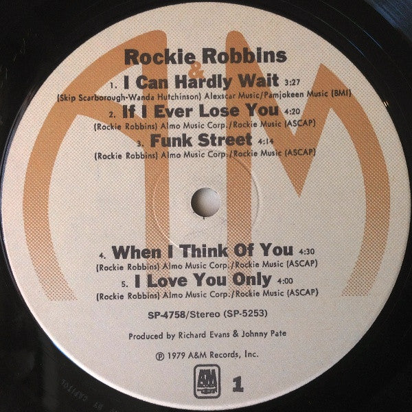 Rockie Robbins : Rockie Robbins (LP, Album)