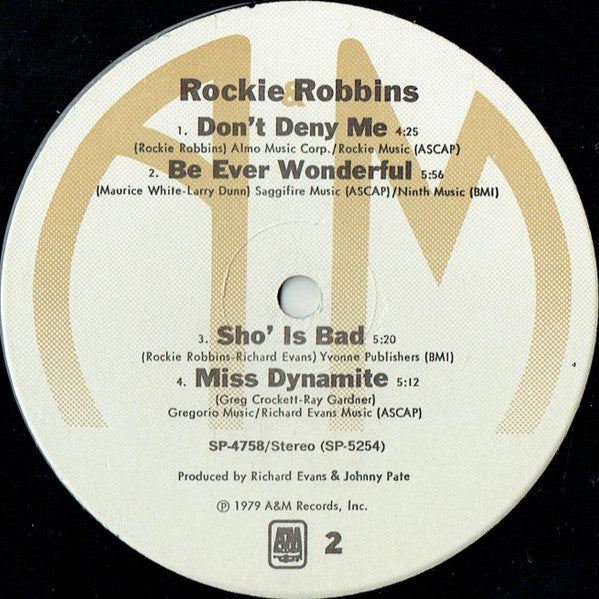 Rockie Robbins : Rockie Robbins (LP, Album)