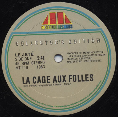 Le Jeté : La Cage Aux Folles (12", Col)