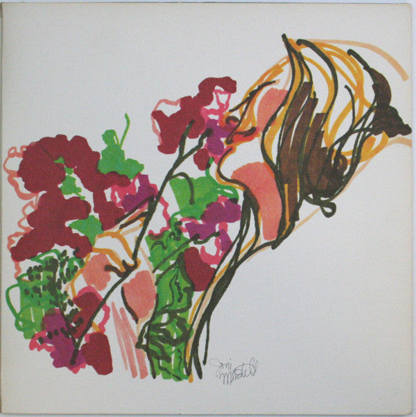 Joni Mitchell : For The Roses (LP, Album, PR )