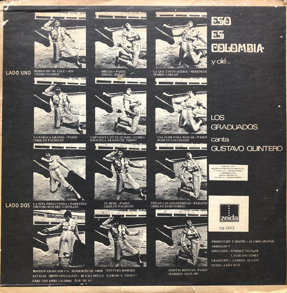 Los Graduados Canta: Gustavo Quintero : Eso Es Colombia...Y Olé (LP, Album)