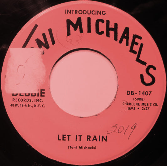 Toni Michaels : I'm Gonna Build A Mountain (7")