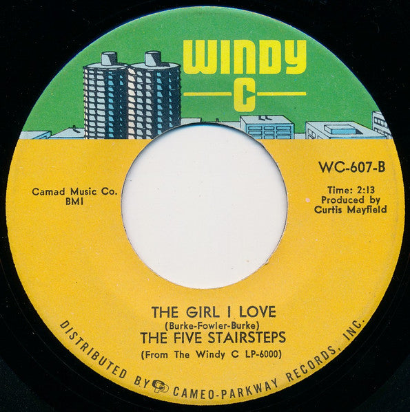 Five Stairsteps : Oooh, Baby Baby (7", Single)