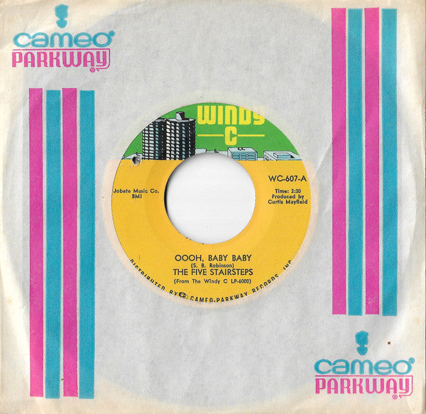 Five Stairsteps : Oooh, Baby Baby (7", Single)