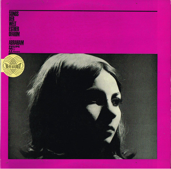 Esther & Abi Ofarim : Songs Der Welt (LP, Album, RP)