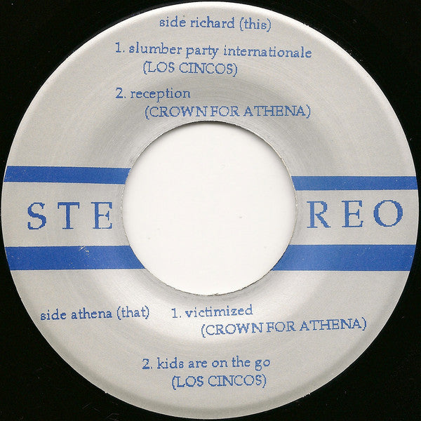 Crown For Athena / Los Cincos : Split EP (7", EP)