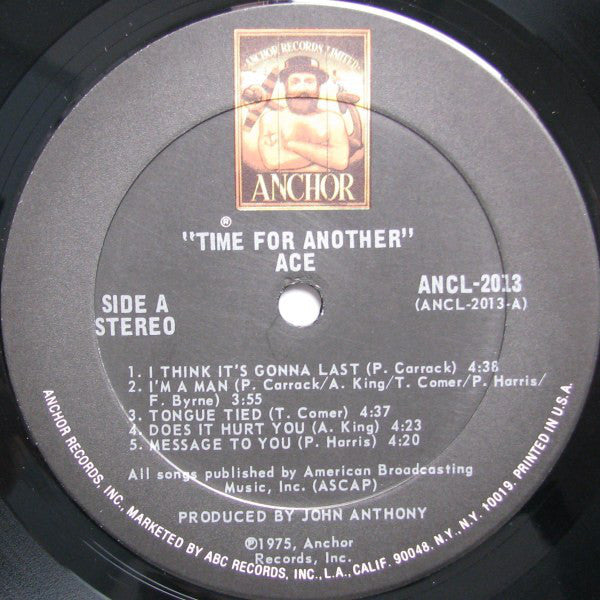 Ace (7) : Time For Another (LP, Album, Ter)