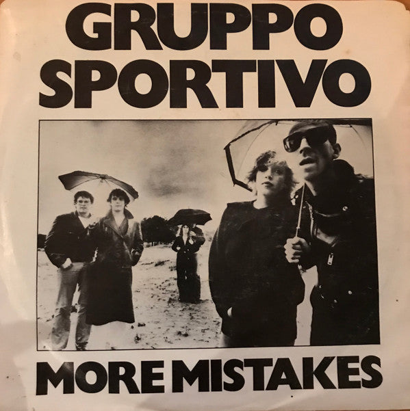 Gruppo Sportivo : More Mistakes (7", EP)