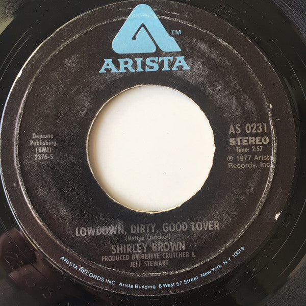 Shirley Brown : Blessed Is The Woman (With A Man Like Mine) (7")