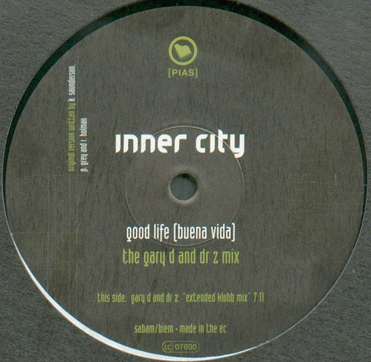Inner City : Good Life (Buena Vida) (12", Promo)