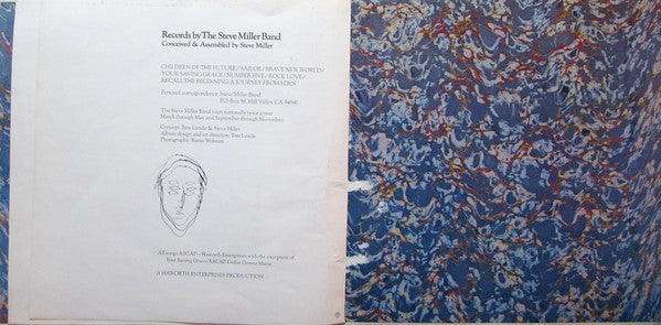 Steve Miller Band : Anthology (2xLP, Comp, Win)