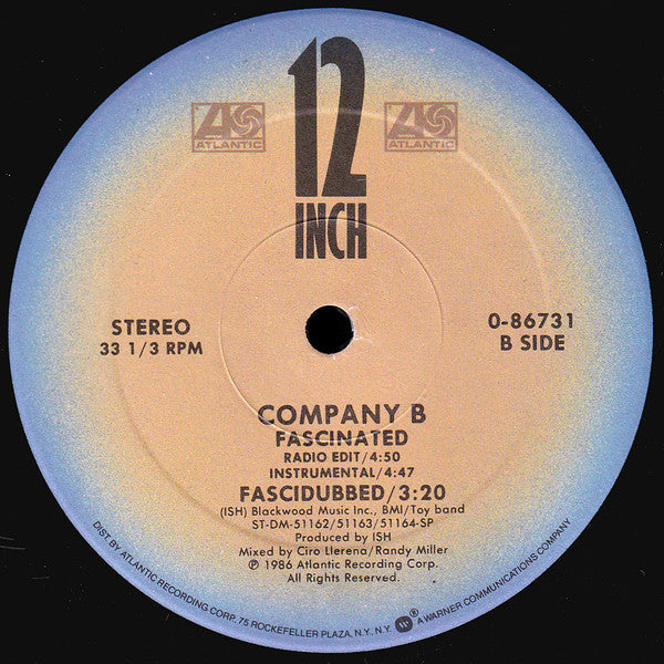 Company B : Fascinated (12")