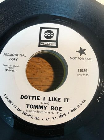 Tommy Roe : Dottie I Like It (7", Single, Promo)