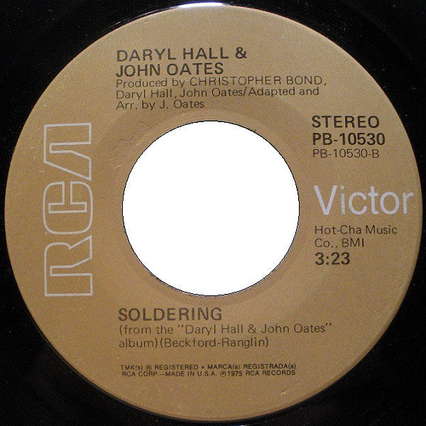 Daryl Hall & John Oates : Sara Smile (7", Single)